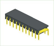 2.54mm Female Header Single Row Angle Entry Type