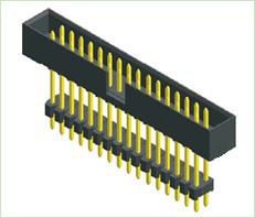 2.00mm Box Header Ncaj Thiab Housing