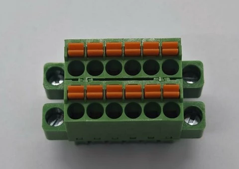 3.81 Double Row GreenTerminal Block factory